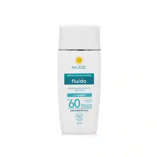 Nude Protector Solar Facial Fluido Spf 60
