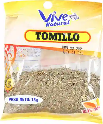 Vive Natural Hierbas Natural Tomillo