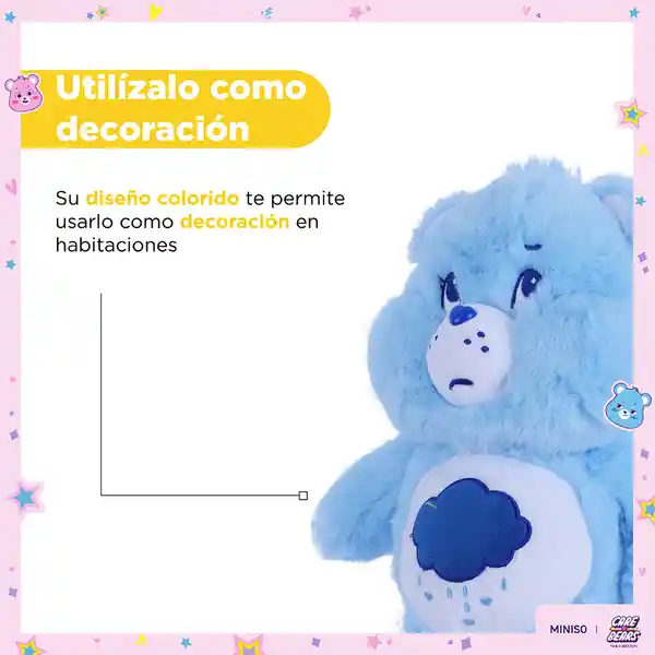 Peluche Oso Gruñón Serie Care Bears Miniso