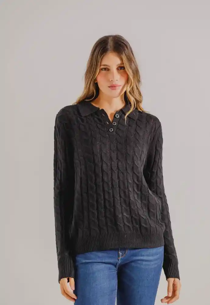 Tejido Cerrado Xs-negro