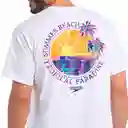 Camiseta Manga Corta Waikiki Hombre Talla L Speedo