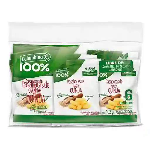 Pasaboca Con Quinua 102 g