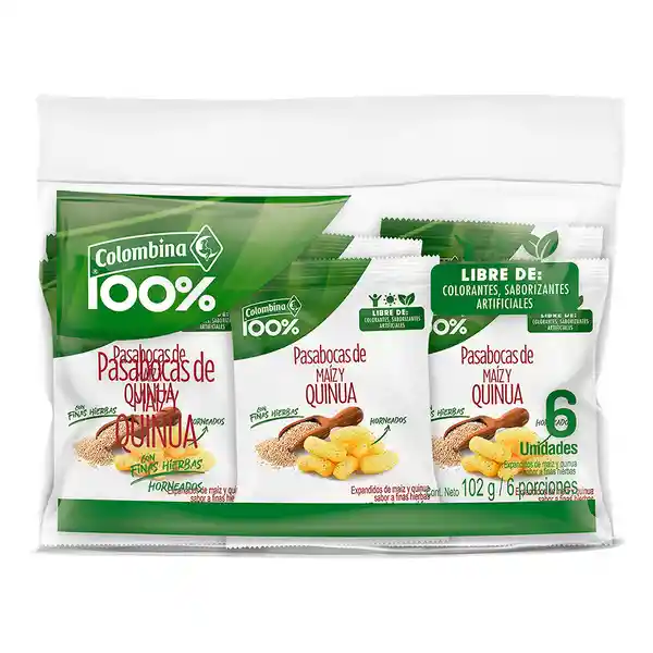 Pasaboca Con Quinua 102 g