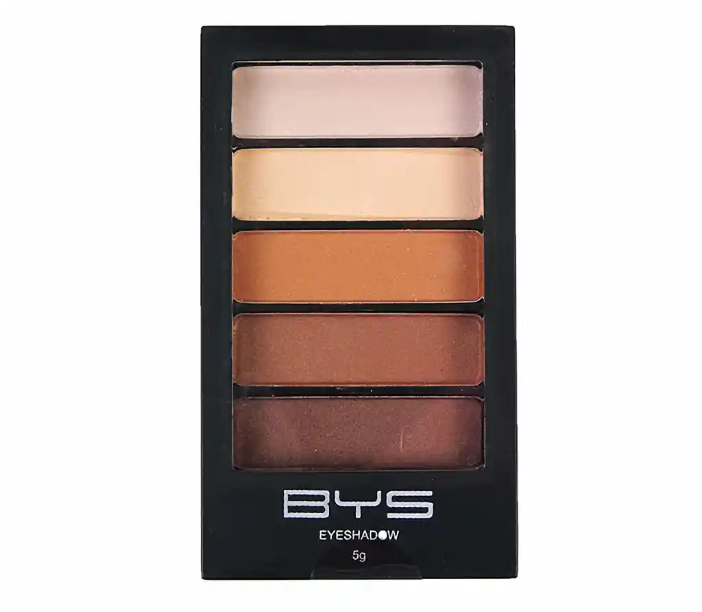 BYS Paleta De Sombrasnaturals 5 Tonos