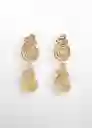 Pendientes Rita Oro Talla 99 Mujer Mango