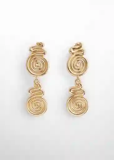 Pendientes Rita Oro Talla 99 Mujer Mango