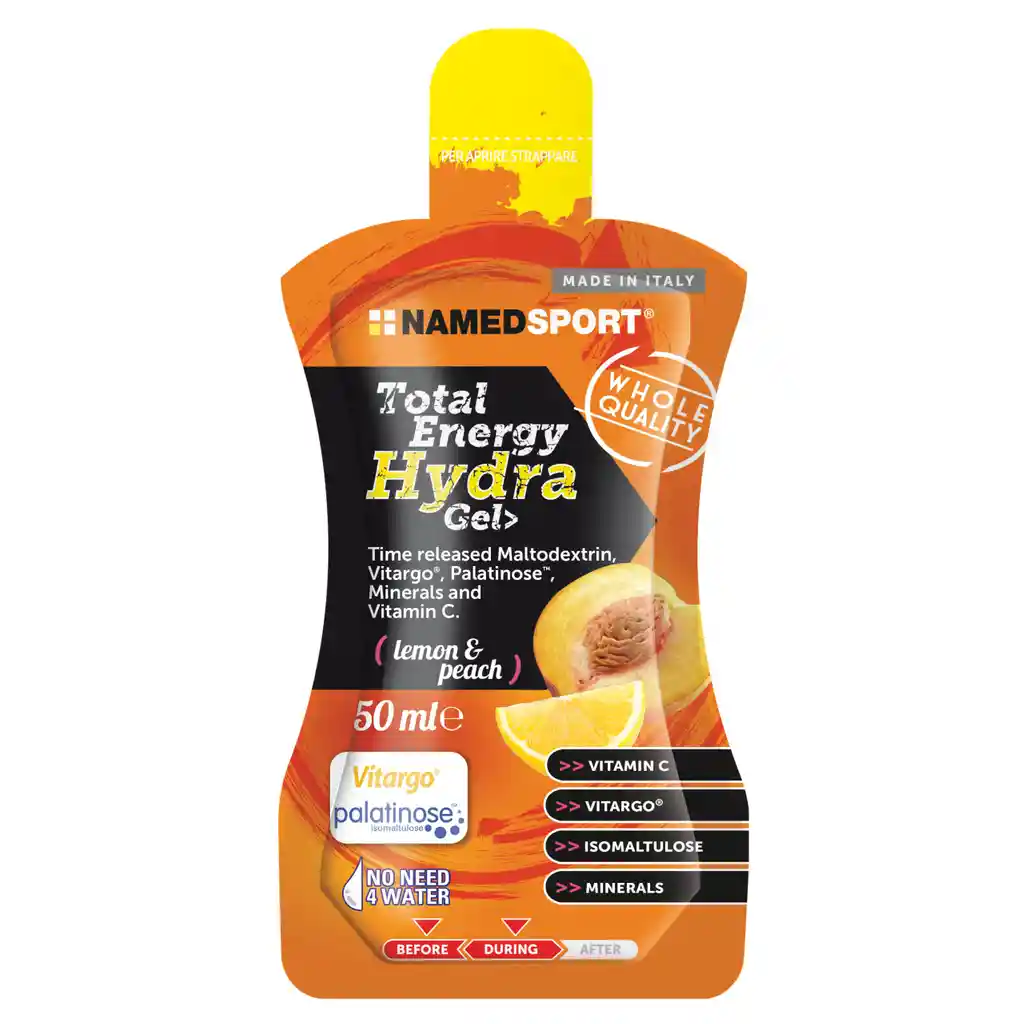 Namedsport Gel Hydra Total Energy Sabor Limón Durazno
