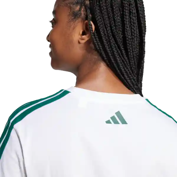 Adidas Camiseta L Softs Manga Corta Mujer Blanco Talla M