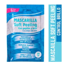 Tez Mascarilla Facial Soft Peeling con Pepino y Aloe