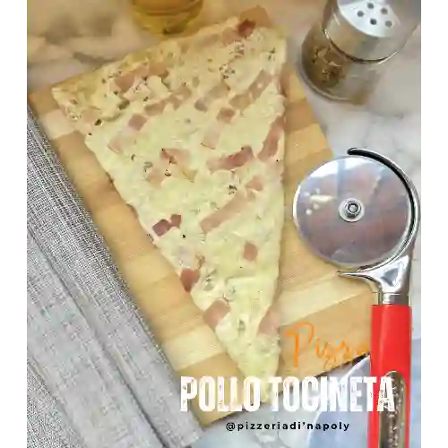 Pizza de Pollo y Tocineta