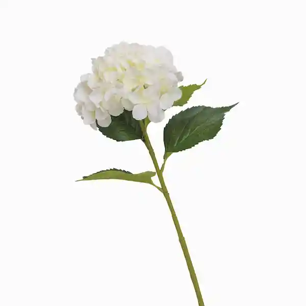 Ambiente Gourmet Flor Artificial Hortensia Blanca