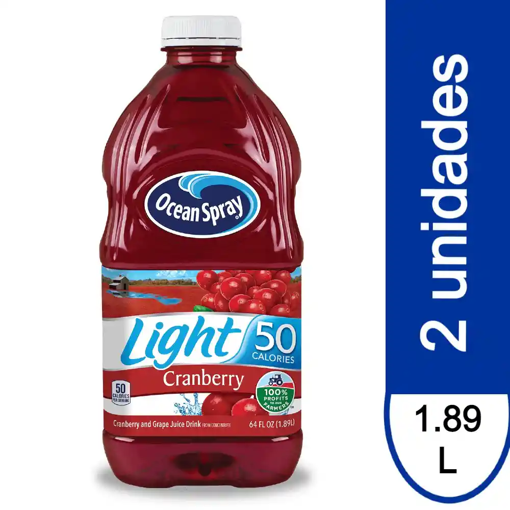 Ocean Spray Jugo de Arándano Light