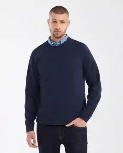 Buzo Wanna be Knitted Azul Dark Ultraoscuro Talla M Chevignon
