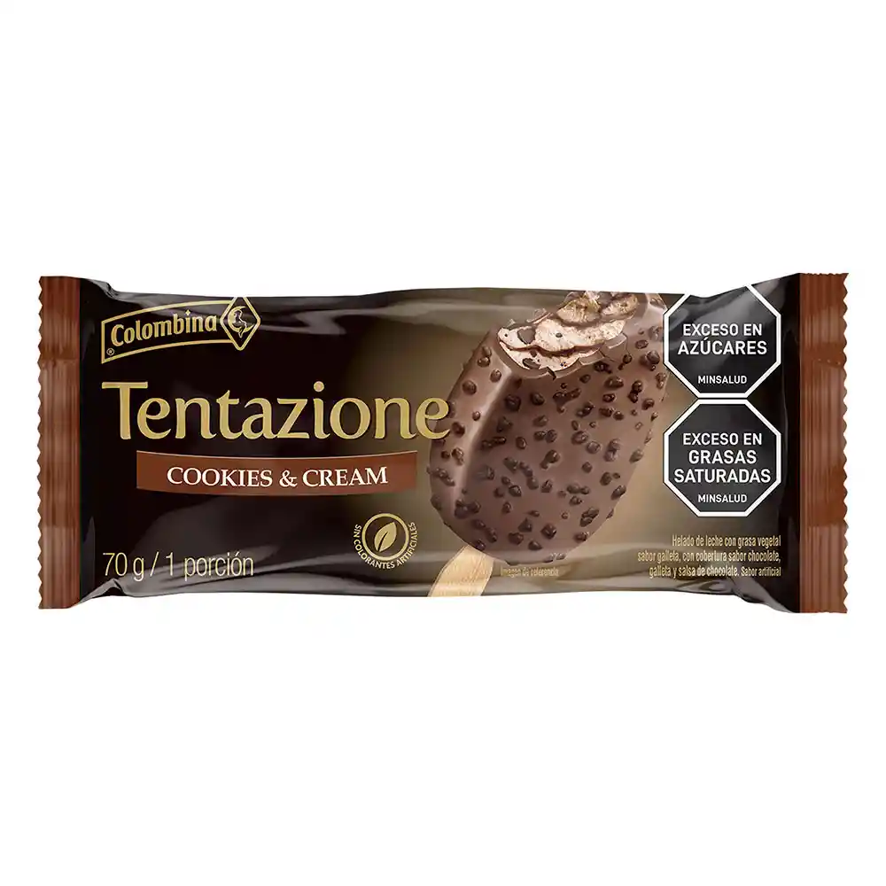 Colombina Paleta Tentazione Cookies & Cream