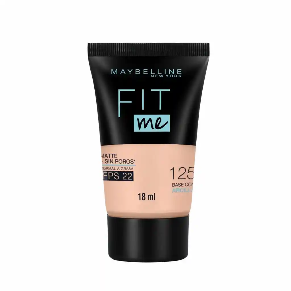 Maybelline Base de Maquillaje Fit me Warn Nude Beige 125 18 mL