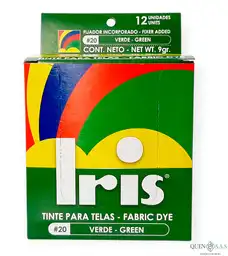 Iris Tinte Para Telas Verde 20