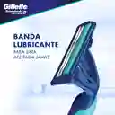 GILLETTE Prestobarba Ultragrip2 Cuchilla de Afeitar Desechable 3 Cuchillas para Hombre con 2 Hojas y Cabeza Móvil para Rasurar