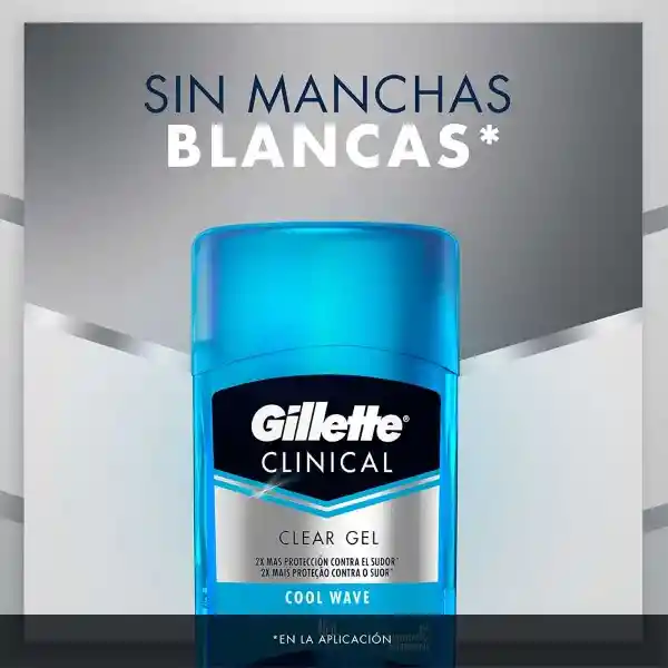 Desodorante Antitranspirante Hombre Gillette Specialized Pro Gel Cool Wave 45 g Pack 2 Unidades