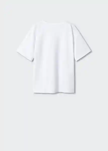 Camiseta Tabla Offwhite Talla 08 Niños Mango