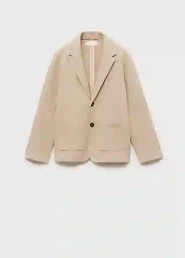 Blazer Americana Asarria2 Arena Talla 10 Niños Mango