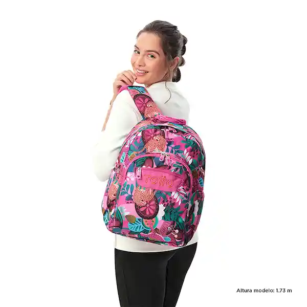 Morral Acuarela Color Rosado 8IV Totto