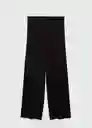 Pantalón Vieirabs Negro Talla XL Mujer Mango