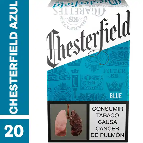 Chesterfield Blue​ X 20 Cigarrillos