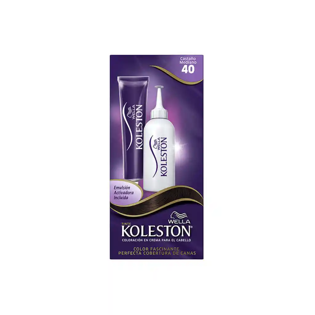 Koleston Coloración en Crema para el Cabello Castaño Mediano