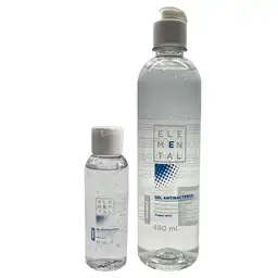 Elemental Gel Antibacterial Elemental X 480Ml + Gel X 58Ml