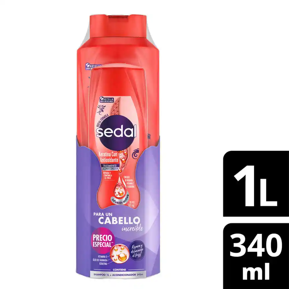 Shampoo Sedal Keratina