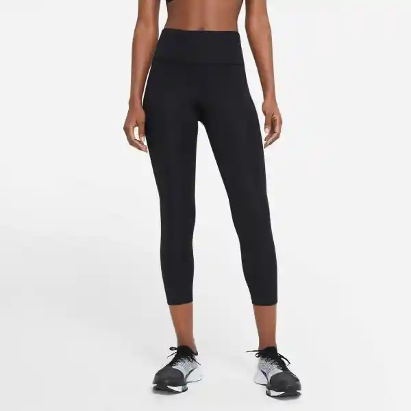 Nike Leggings Fast Crop Para Mujer Negro Talla S