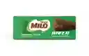 Galleta wafer de chocolate, rellena de crema de MILO 33 gr por 18 unidades