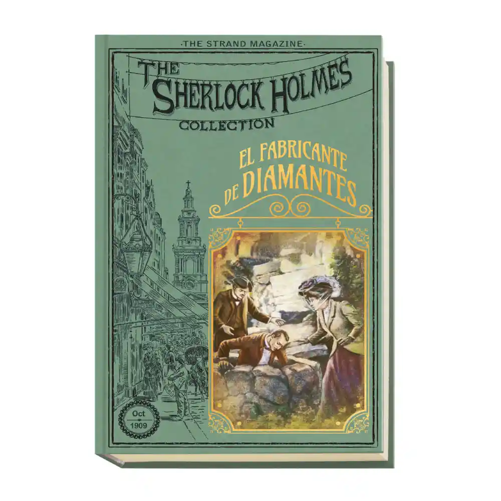 Libro Sherlock Holmes Fabricante Diamantes Vol.30