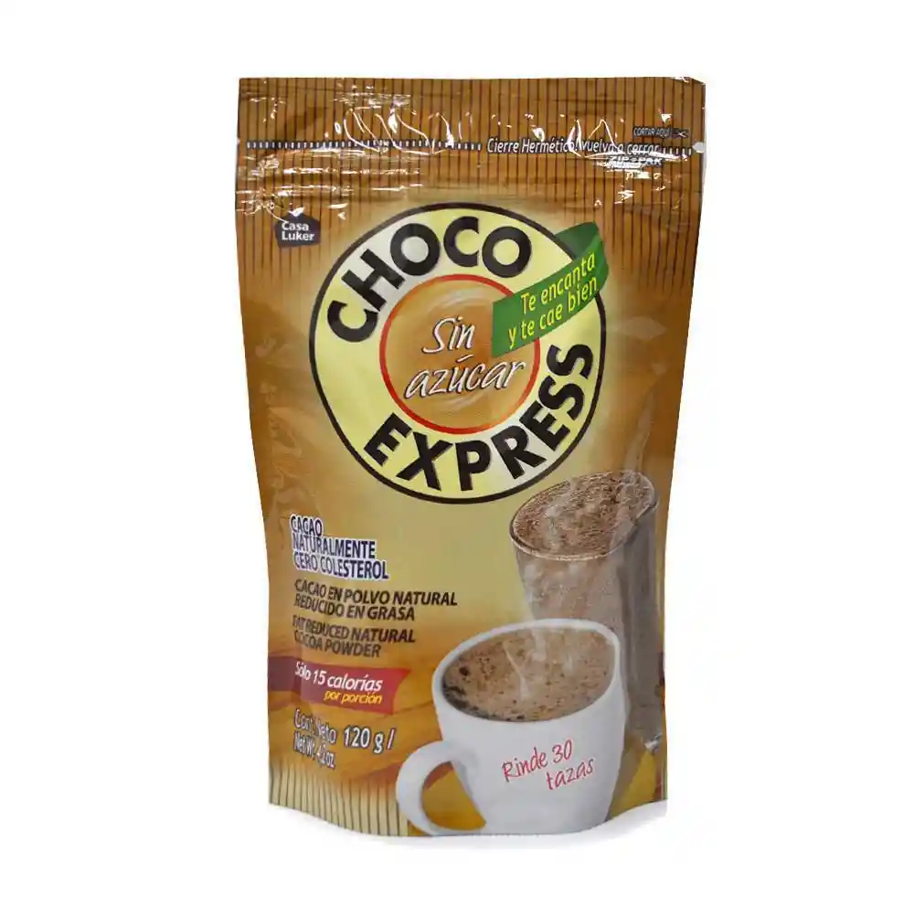 Choco Express Cacao en Polvo sin Azúcar
