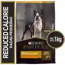 Comida para perros adultos calorias reducidas razas pequeñas Purina Pro Plan x 3 kg