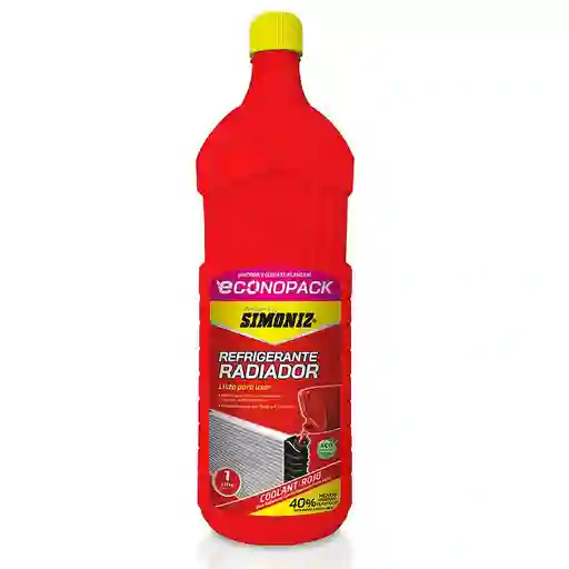 Refrigerant Radiador Econopack Rojo Simoniz 208612