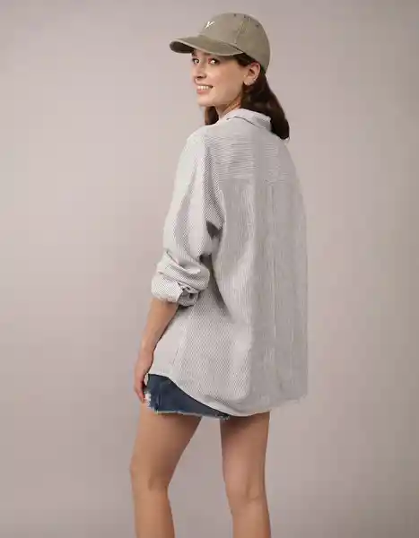 Camisa Mujer Verde Talla: X-SMALL 6146309 American Eagle