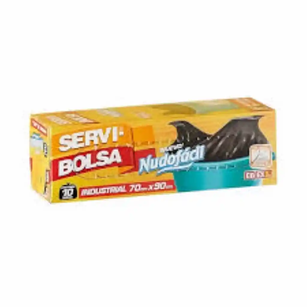 Servi-Bolsa Negra Nudo Fácil
