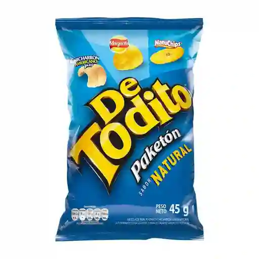 De Todito Snack Paketon Sabor Natural 
