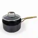 Olla Con Mango Largo Negro y Copper 20 cm Ambiente Gourmet