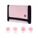 Cartera de Tela Con Mosquetón Serie Rosa Miniso