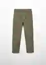 Pantalón Franky Niños Khaki Talla 13 Mango