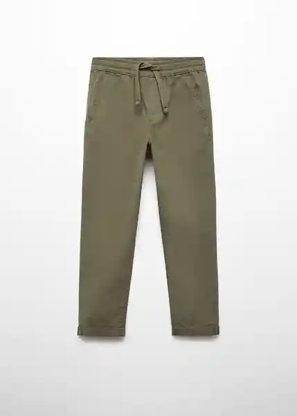 Pantalón Franky Niños Khaki Talla 13 Mango