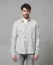 Camisa Hombre Gris L 113G003_GRI164702 Rifle