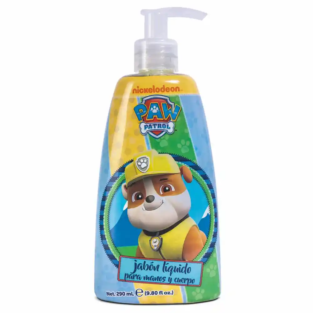 Paw Patrol Jabon Liquido Valvula 290 Ml
