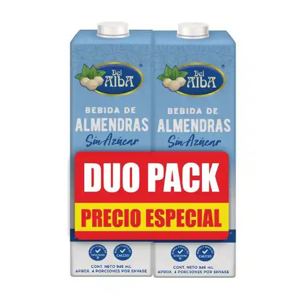 Del Alba Pack Bebida Líquida Almendra