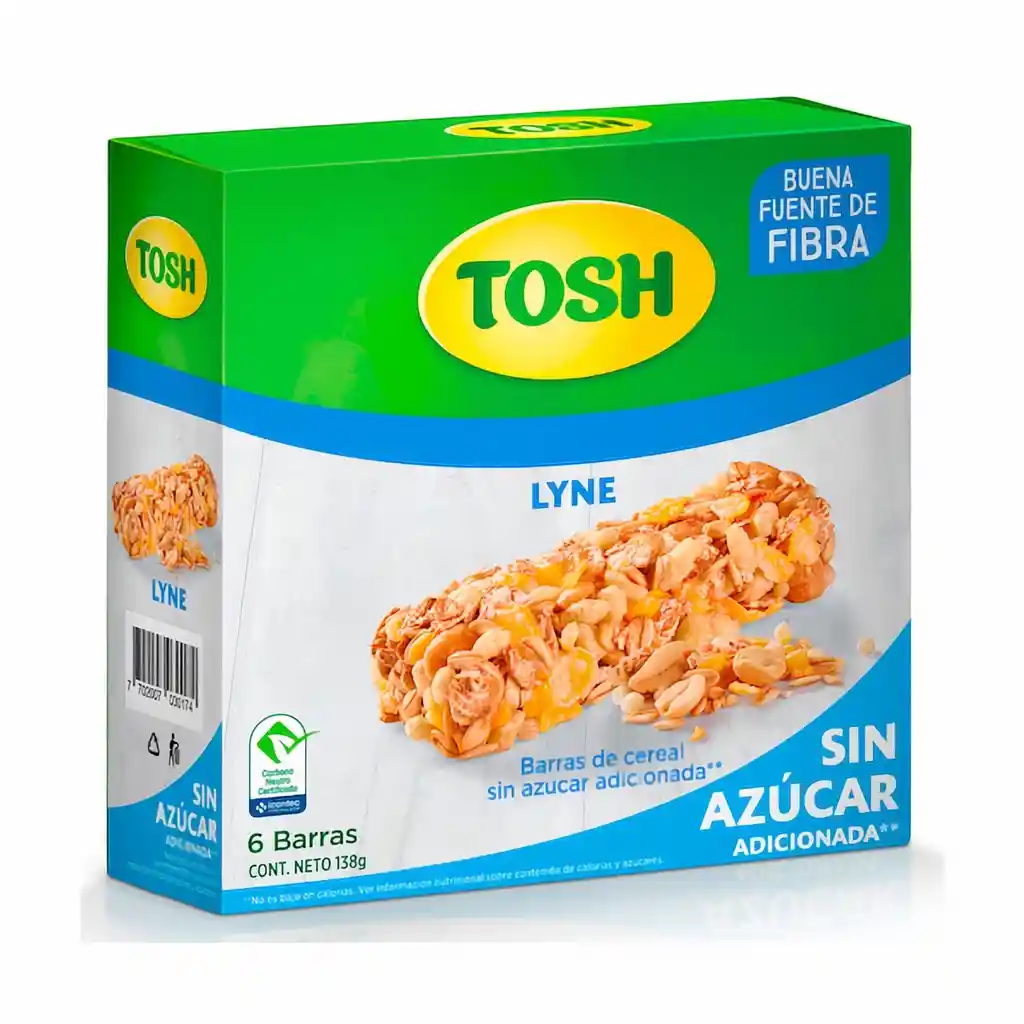 Tosh Snack Barra Cereal Lyne