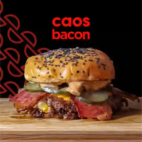 Hamburguesa Caos Bacon