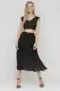 Falda Galaxy Color Negro Talla 12 Ragged