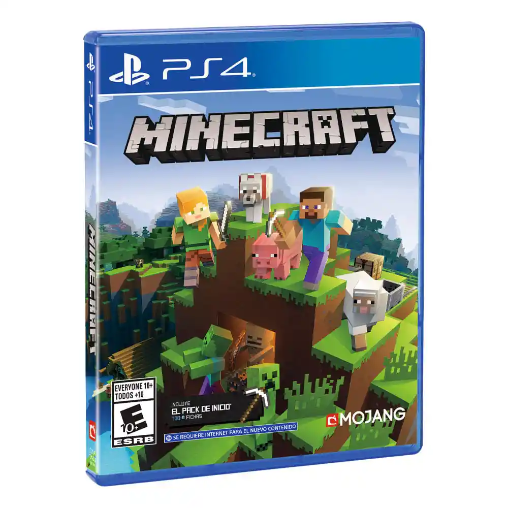 Videojuego Minecraft Starter Colleccion Ps4